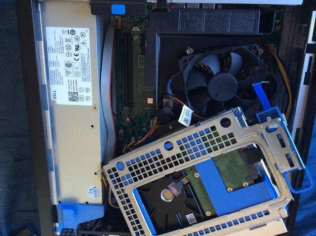 DELL　PC　ハードディスク交換復旧