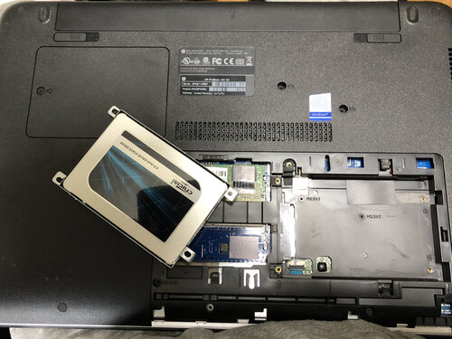 DELL Vostro3558／HP Probook450G3 SSD換装
